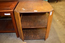 OCTAGONAL OCCASIONAL TABLE, WIDTH APPROX 50CM