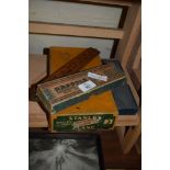 STANLEY PLANE IN ORIGINAL BOX COMPLETE WITH WOODEN RULER AND FURTHER SHARPENING BLOCK