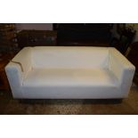 MODERN TWO-SEATER SOFA, WIDTH APPROX 102CM MAX