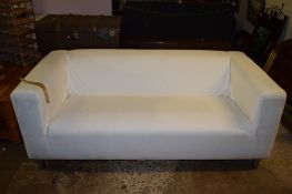 MODERN TWO-SEATER SOFA, WIDTH APPROX 102CM MAX