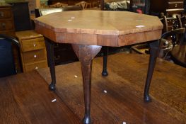 SMALL OCTAGONAL OCCASIONAL TABLE, WIDTH APPROX 60CM