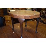 SMALL OCTAGONAL OCCASIONAL TABLE, WIDTH APPROX 60CM