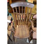 19TH CENTURY WINDSOR CHAIR, HEIGHT APPROX 116CM