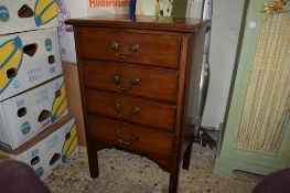 SMALL EDWARDIAN CHEST OF DRAWERS, WIDTH APPROX 49CM