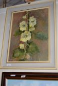 OIL ON BOARD SIGNED THOMPSON OF FLOWERS, FRAME WIDTH APPROX 54CM