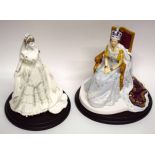 Royal Doulton model of The Queen made to celebrate her Diamond Jubilee, limited edition 4000/480, on