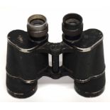 German WWII Wehrmacht binoculars, marked "Dienst glas", 10x50, retrieved from the desert, possibly