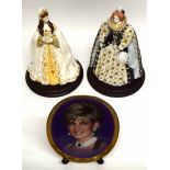 Coalport model of Lady Jane Grey sculpted by Martin Evans, limited edition of 4500/24, together with