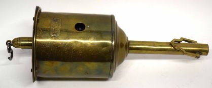Vintage brass spit roast, 28cm long