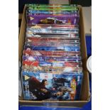 BOX OF VARIOUS DR WHO DVDS