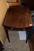 EARLY 20TH CENTURY MAHOGANY PEMBROKE TABLE, LENGTH APPROX 82CM