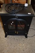 DIMPLEX WOOD BURNER TYPE ELECTRIC FIRE, WIDTH APPROX 53CM