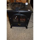 DIMPLEX WOOD BURNER TYPE ELECTRIC FIRE, WIDTH APPROX 53CM