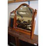 DRESSING TABLE MIRROR, HEIGHT APPROX 64CM