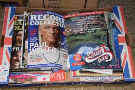 VARIOUS RECORD COLLECTOR AND OTHER MAGAZINES ETC