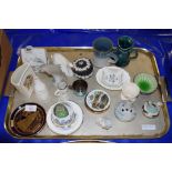 TRAY OF ORNAMENTS ETC