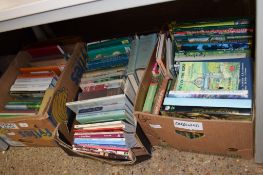 THREE BOXES OF BOOKS, VARIOUS TITLES