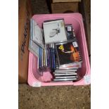 PLASTIC BOX OF CDS