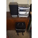 AIWA CASSETTE DESK AND STEREO SYSTEM