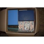 BOX OF BOOKS, VARIOUS TITLES INCLUDING A PHEONIX TOO FREQUENT BY CHRISTOPHER FRY