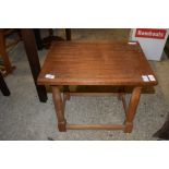 EARLY 19TH CENTURY MAHOGANY FOLD TOP TEA TABLE, 81CM WIDE