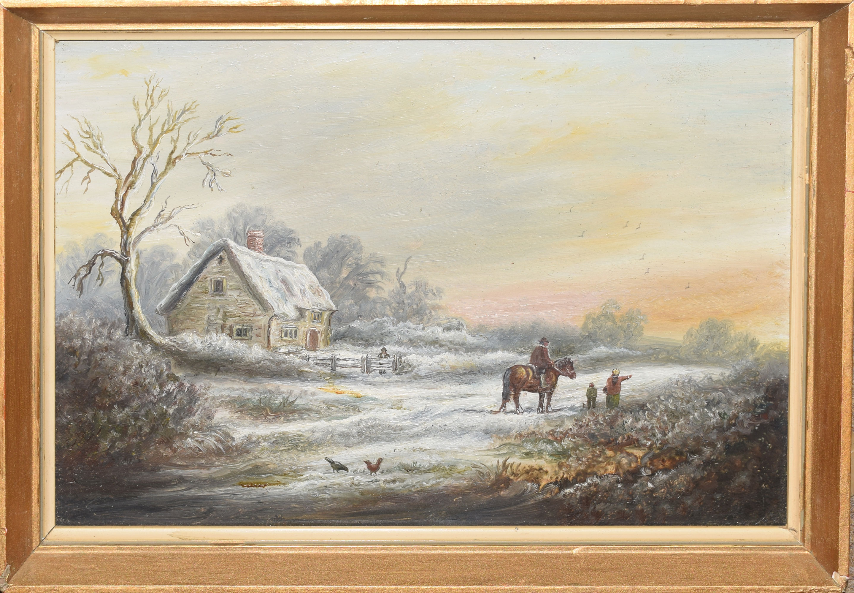 John Mace, Landscapes, group of three oils on board, one monogrammed, various sizes (3) - Image 3 of 3