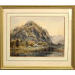 Parsons Norman, "Shepherds Crag from the meadows at Lodore", watercolour, signed lower left, 24 x