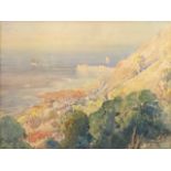 Sister Holloway,"Mumbles, near Swansea", watercolour, inscribed verso, 24 x 31cm