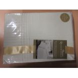 Three Posts Allston 144 TC Duvet Cover Set, Colour: Cream, Size: Kingsize - 2 Standard