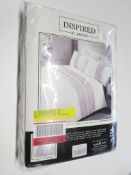 August Grove Hudson Percale Duvet Cover Set, Size: Kingsize, Colour: Heather, RRP £17.99