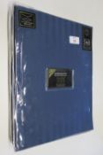 Brambly Cottage 540 Thread Count 100% Cotton Fitted Sheet, Size: Double (4'6), Colour: Navy, RRP £