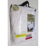 Rosdorf Park Colbert Duvet Cover Set, Colour: White, Size: Super King - 2 Standard Pillowcases,