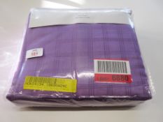 Marlow Home Co. Lyon 400 TC Duvet Cover Set, Size: Kingsize - 2 Pillowcases, Colour: Purple, RRP £