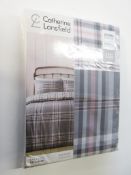 Catherine Lansfield Kelso Duvet Cover Set, Size: Double, RRP £20.99