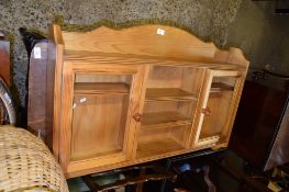 EDWARDIAN MAHOGANY MIRROR DOOR WARDROBE, 132CM WIDE