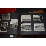 PHOTOGRAPH ALBUM WITH VIEWS OF ITALY AND CORFU