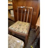 STICK BACK DINING CHAIR