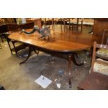 REPRODUCTION DINING TABLE, 211CM WIDE