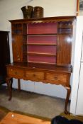 REPRODUCTION MAHOGANY DRESSER, 142CM WIDE