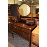 EDWARDIAN DRESSING TABLE, 107CM WIDE