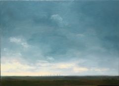 •AR Jane Sanger (contemporary), "From Waxham 2005", oil on canvas, initialled and dated 05 lower