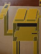 •AR Ron Sims (1944-2014), "Waterpipes drainage camel", acrylic on canvas, signed verso, 122 x 92cm