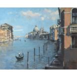•AR Stanley Orchart (1920-2005), "The Salute from the Accademia Bridge, Venice", oil on canvas,