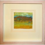 •AR Kathleen McFarlane (1922-2008), Landscapes, group of three mixed media, all signed lower