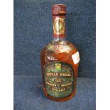 Chivas Regal 12yo blended Scotch Whisky, 75 proof (one bottle)