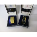 Two cased Dunhill Lighters