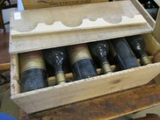 Ch Batailley Pauillac Grand Cru Classe 1972, full wooden case (12 bt)