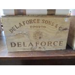 Delaforce vintage Port 1994, full wooden case (12 bt)
