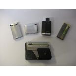 Selection of five various Lighters, including Imco Gunlite