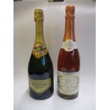 NV Demoiselle Champagne (1 bottle) t/w NV Vin Mousseux Rose Sparkling (1 bottle)